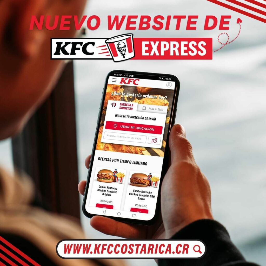 KFC Lanza Su Nuevo Sitio De Compra Para Facilitar La Experiencia De Sus