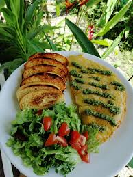 Omelette vegano