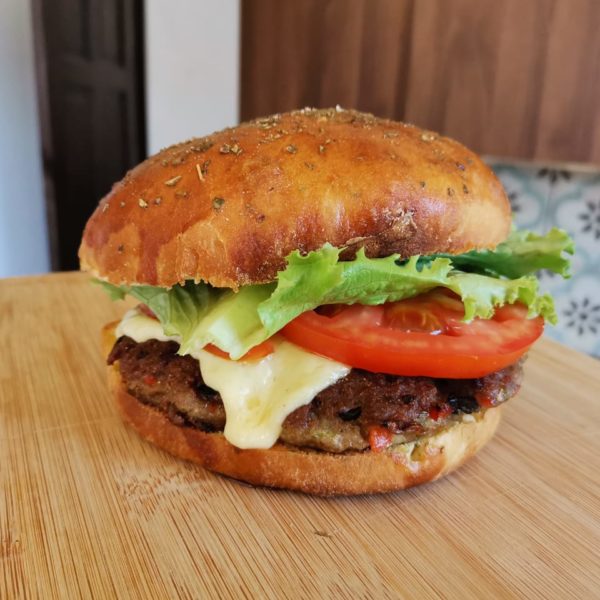 Pan de hamburguesa (4 unidades)