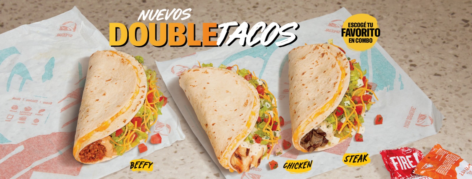 Taco Bell Lanza Los Double Tacos Con Capa Oculta De Queso Fundido La Fatfluencer 8876