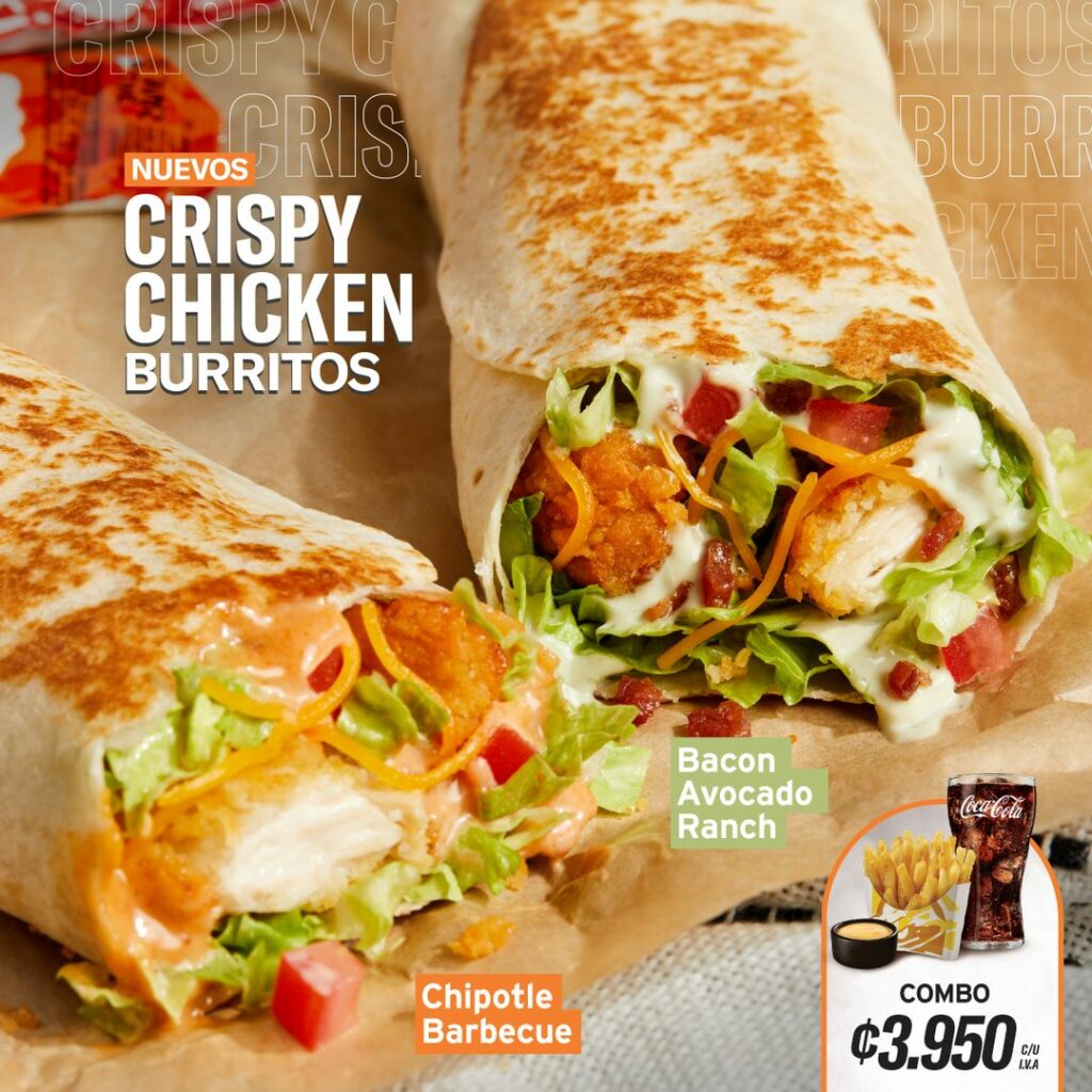 Taco Bell Lanza Su Más Reciente Innovación El Crispy Chicken Burrito La Fatfluencer 7888
